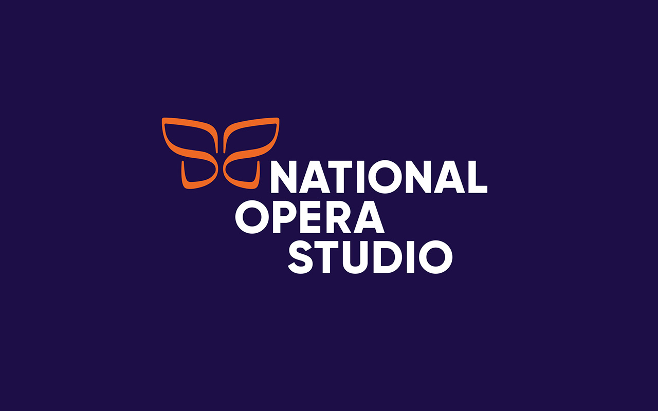 National Opera Studio new brand identity campaign, new logo development