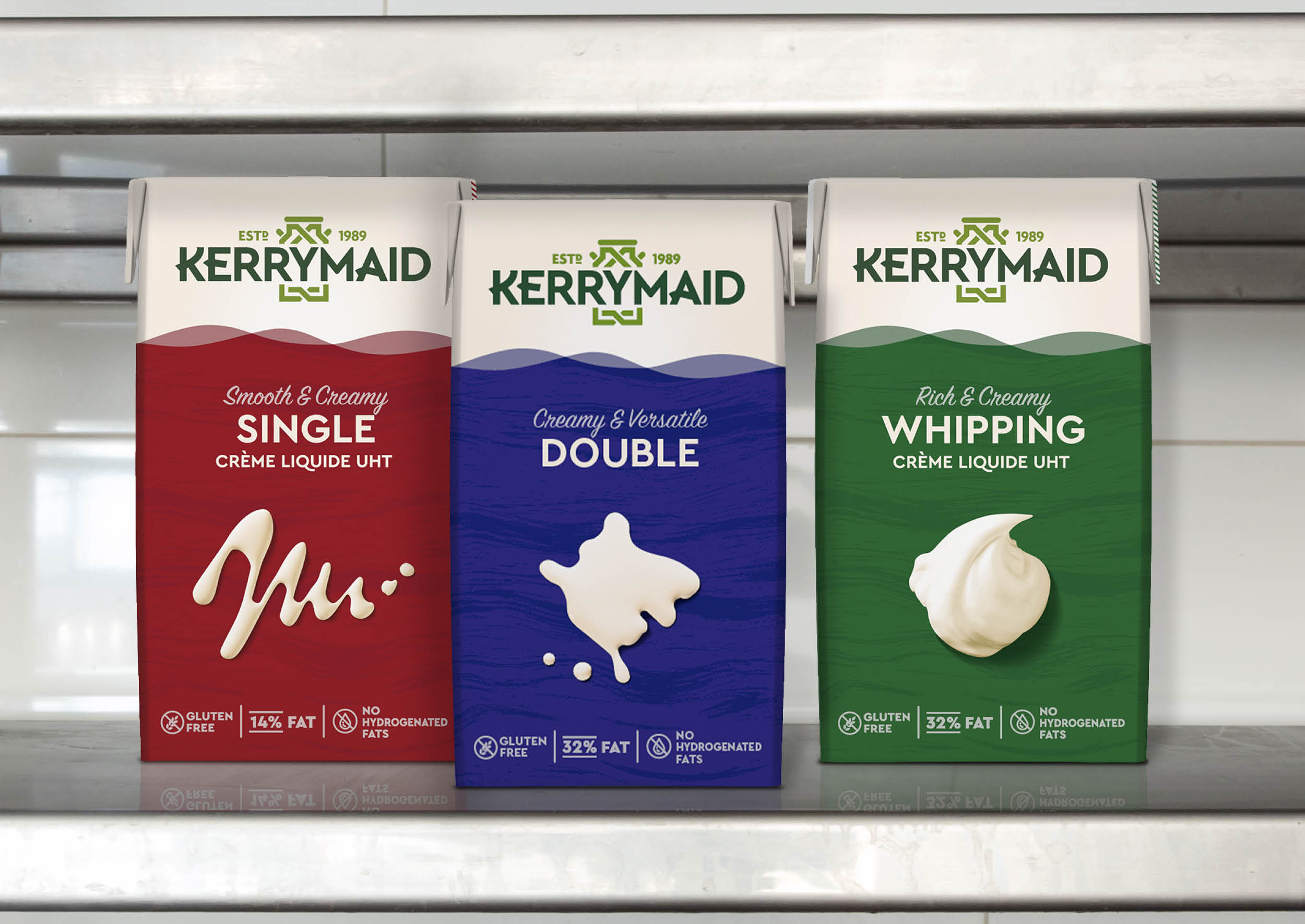 Kerrymaid 3 cream products