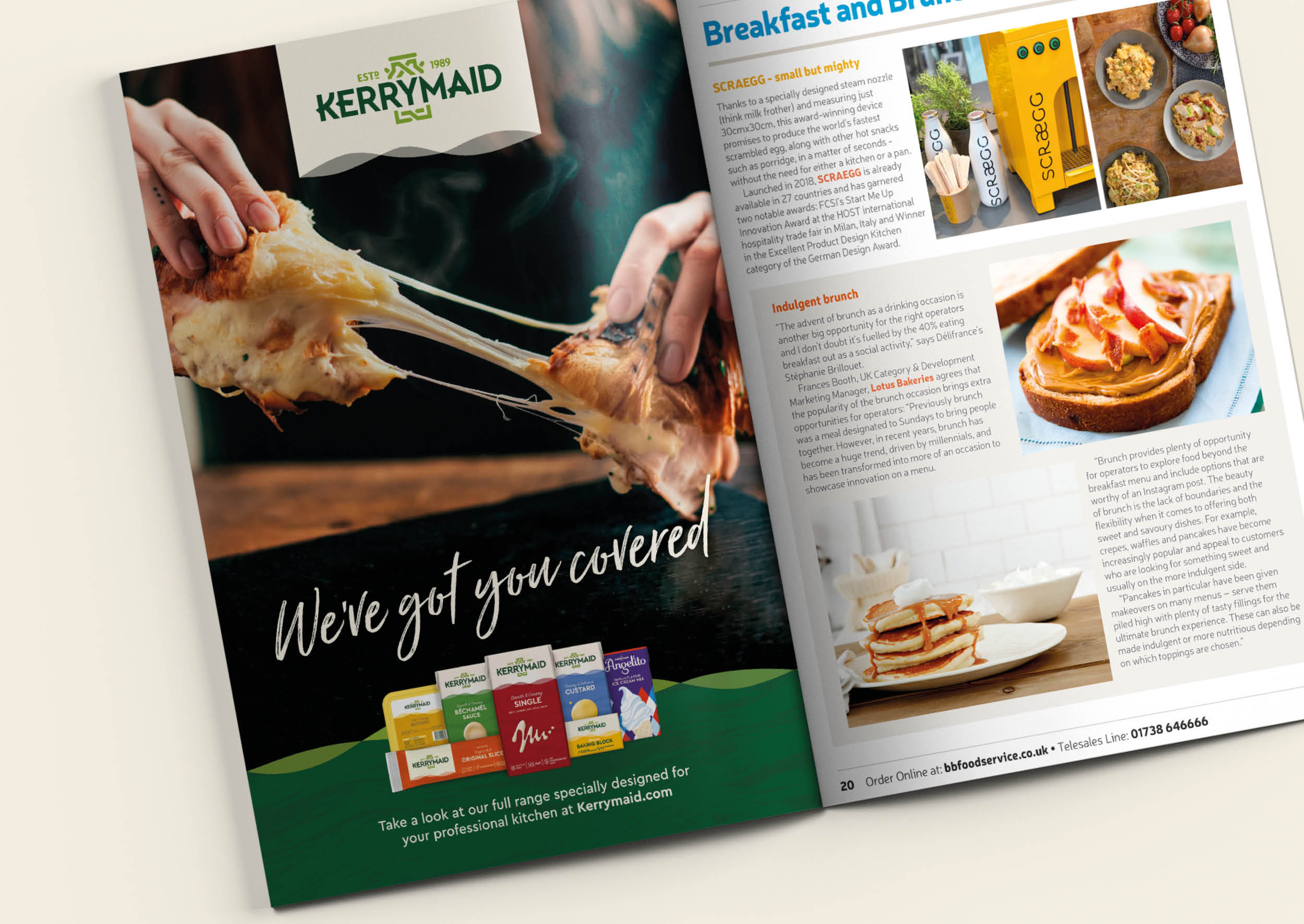 Kerrymaid Magazine Ad Mockup 2