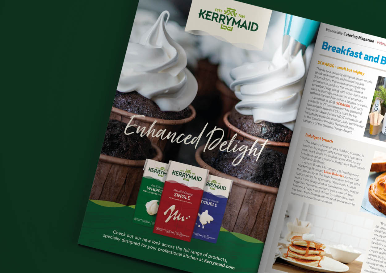 Kerrymaid Magazine Ad Mockup