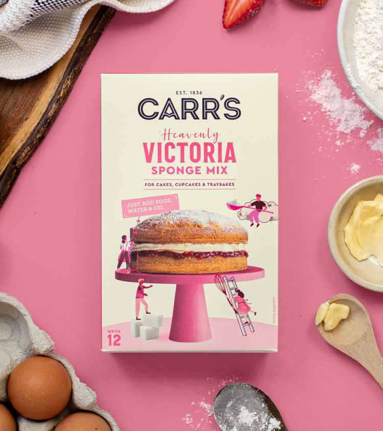 Carrs Packaging Victoria Sponge